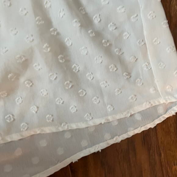 Line and Dot Skylar Midi White Dress Size Medium - Picture 8 of 11